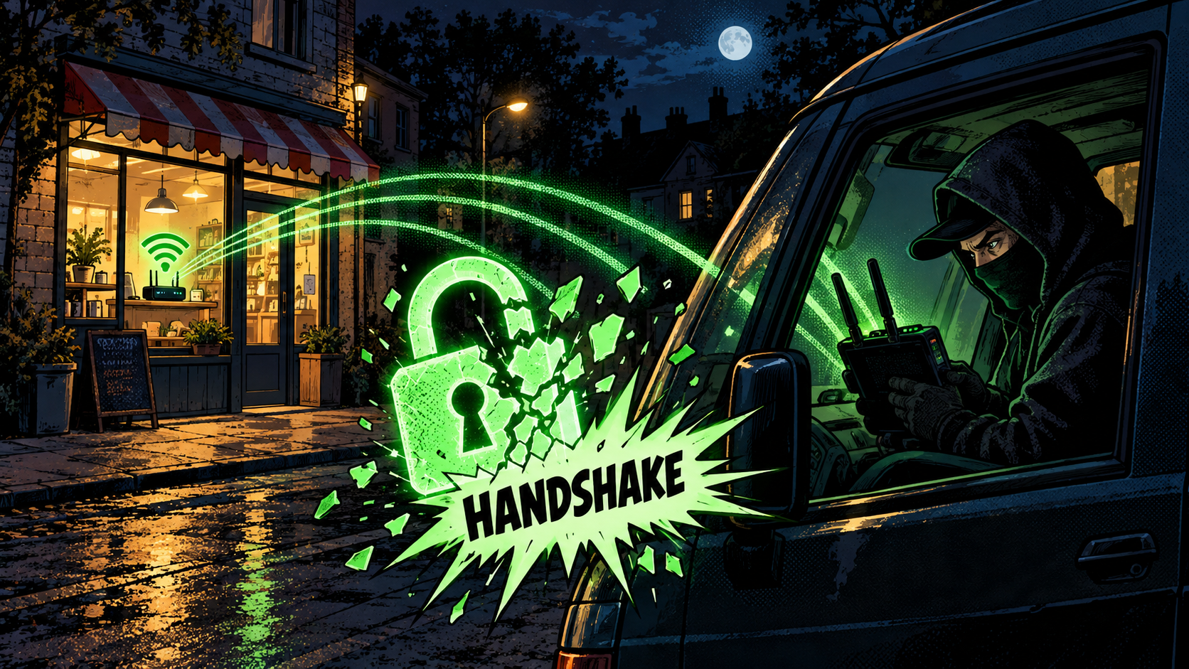 Deauth and handshake capture: how attackers crack your Wi-Fi password