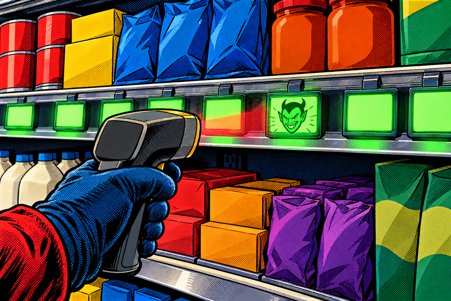 Hacking the price tag: when the shelf label believes anyone