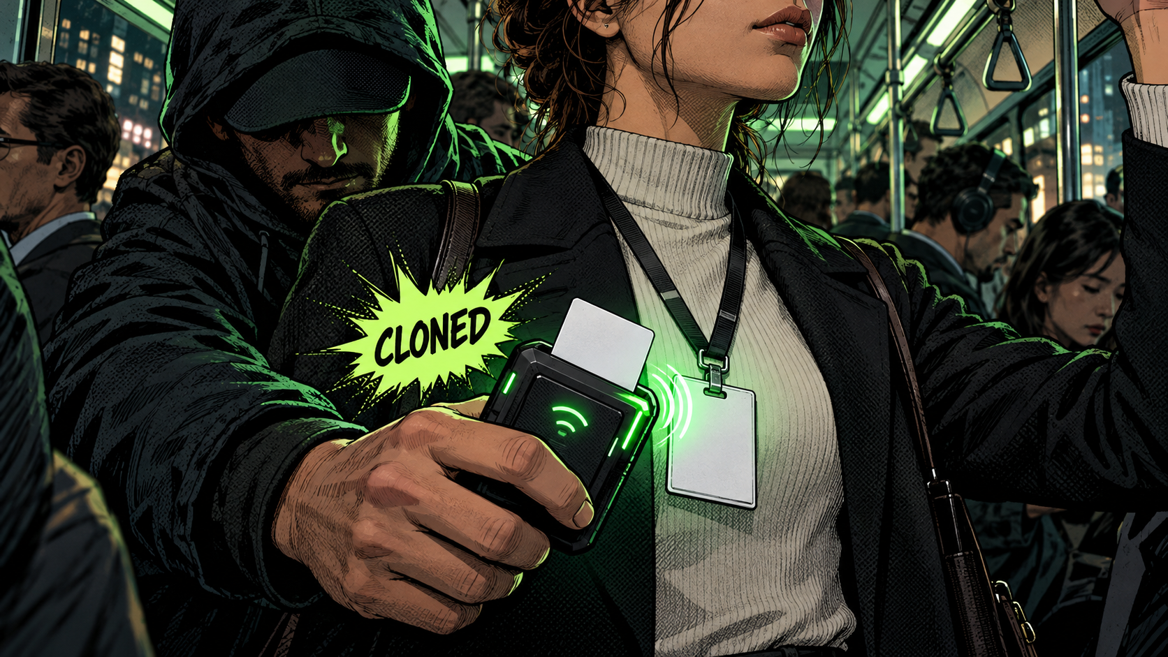 NFC cloning and relay attacks: is your badge a key or just a number?
